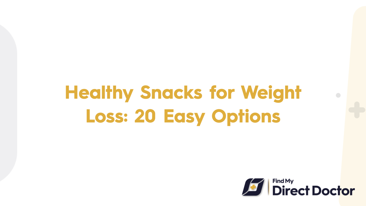 Healthy Snacks for Weight Loss: 20 Easy Options